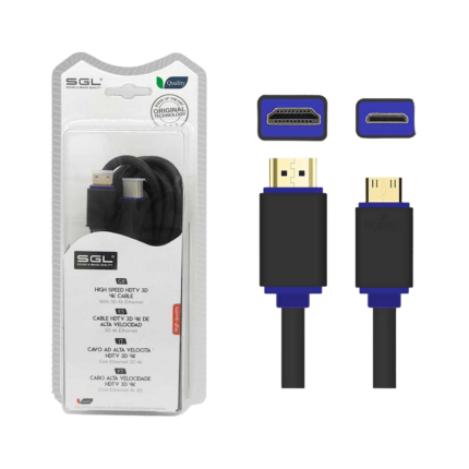 Kαλώδιο HDMI σε Mini HDMI - A1592AB-02 - Male/Male - 1.5m - 098036