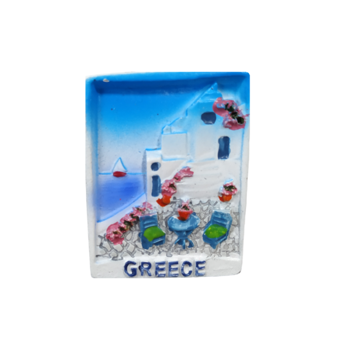 Tουριστικό μαγνητάκι Souvenir – Σετ 12pcs - Resin Magnet - 678013