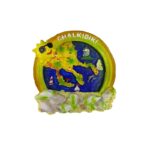 Tουριστικό μαγνητάκι Souvenir – Σετ 12pcs - Resin Magnet - 678078