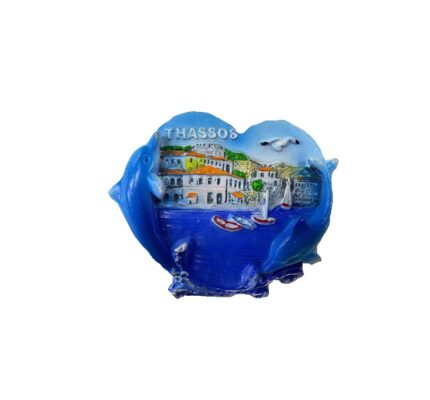 Tουριστικό μαγνητάκι Souvenir – Σετ 12pcs - Resin Magnet - 678124