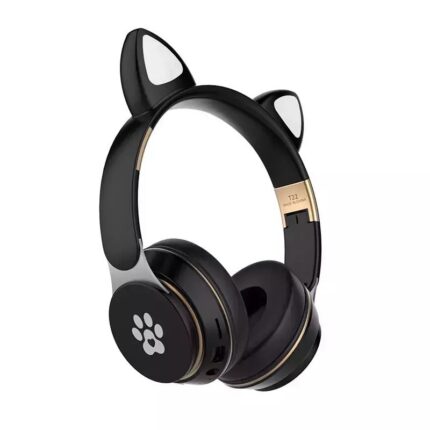 Ασύρματα ακουστικά - Cat Headphones - T22 - 540221 - Black