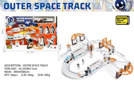 Σετ διαστημικός αυτοκινητόδρομος DIY - Space Track - 888-76 - 900260