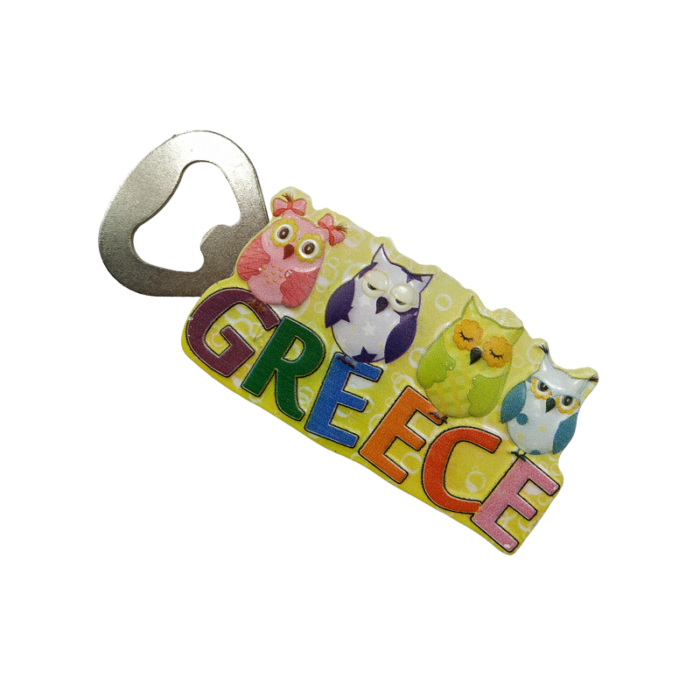 Tουριστικό μαγνητάκι Souvenir – Σετ 12pcs - Resin Magnet - 678069