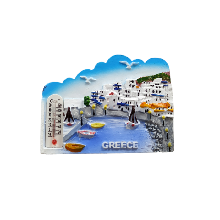 Tουριστικό μαγνητάκι Souvenir – Σετ 12pcs - Resin Magnet - 678255