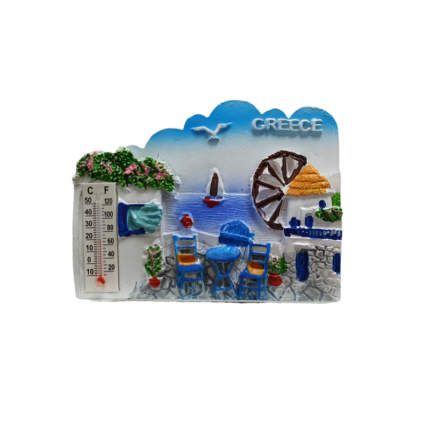 Tουριστικό μαγνητάκι Souvenir – Σετ 12pcs - Resin Magnet - 678256