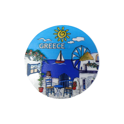 Tουριστικό μαγνητάκι Souvenir – Σετ 12pcs - Resin Magnet - Greece - 678331