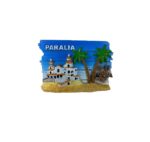 Tουριστικό μαγνητάκι Souvenir – Σετ 12pcs - Resin Magnet - Paralia - 678110