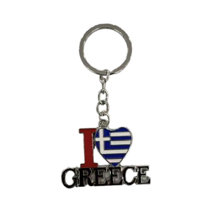 Τουριστικό μπρελόκ Souvenir - Σετ 12pcs - Greece - 280068